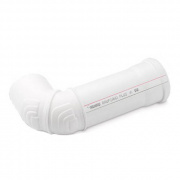 Отвод 45° с удлинением для манжеты REHAU RAUPIANO PLUS - 110 (для системы внутренней канализации)