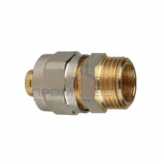 Переход на наружную резьбу STOUT - 26 x 3/4" (винтовой, для металлопластиковых труб)