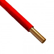Провод установочный ПВ-1 (ПуВ) 10,0 красный ГОСТ 31947