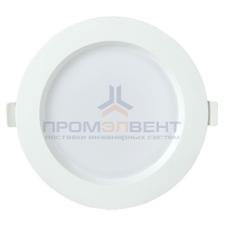 Светильник LED ДВО 1702 белый круг 12Вт 4000K IP40 145x58mm IEK