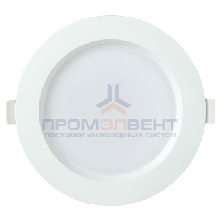Светильник LED ДВО 1702 белый круг 12Вт 3000K IP40 145x58mm IEK