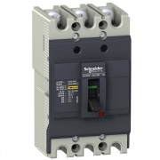Автоматический выключатель Schneider Electric EZC100F 80A 10кА/400В 3П3T (автомат)