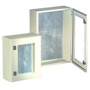 Навесной шкаф CE, с прозрачной дверью, 1200 x 600 x 300мм, IP55